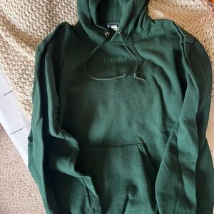 Green grateful hoodie